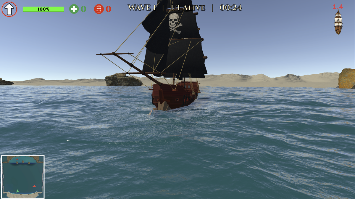 פרויקט מהשנה הרביעית: Pirates of the Mediterranean